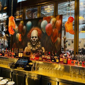 Halloween event decoration