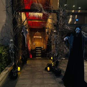 Halloween event decoration in Dubai