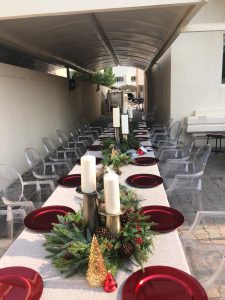 Christmas Table Decorations Dubai