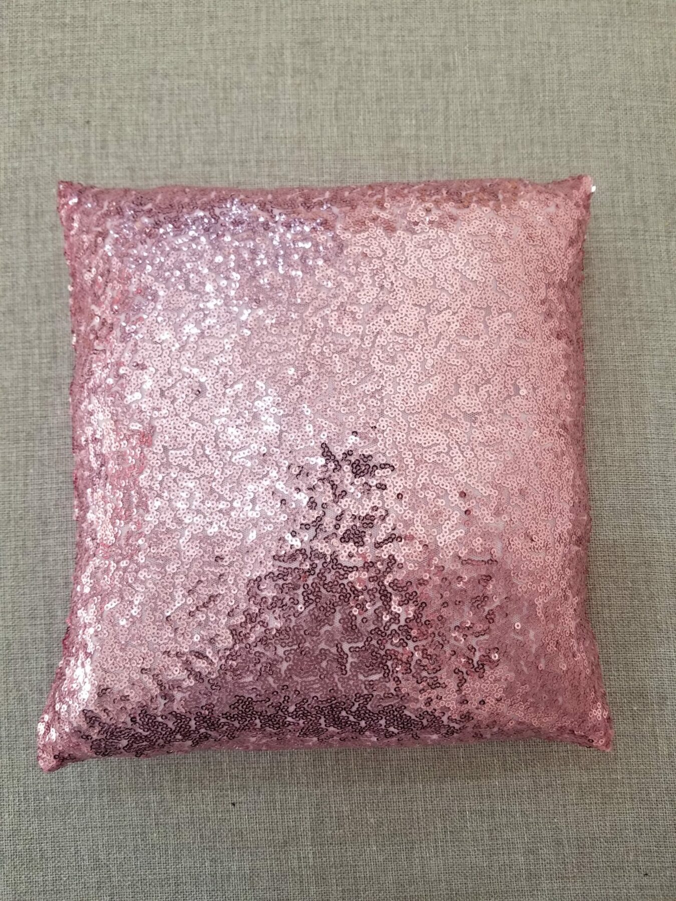 Gold sequin sales cushion