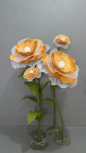 Giant flowers Dubai