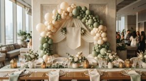 Engagement Party Decorations for Backdrops and Tables
